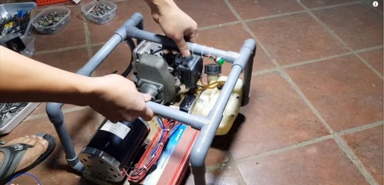 How to make a 220 V generator