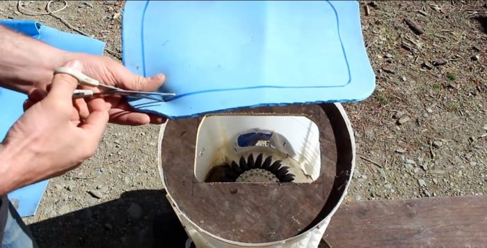 Hydro turbine electric generator from an old washing machine