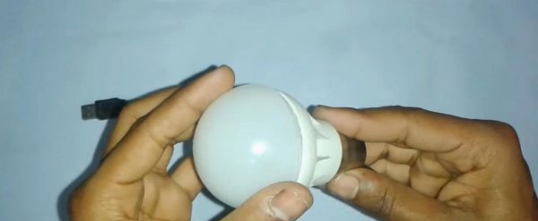 DIY USB light bulb