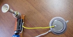 DIY sound piezo emitter