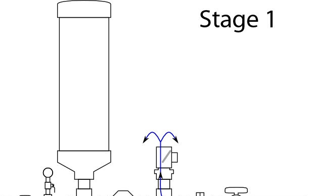 Working principle of a water pump