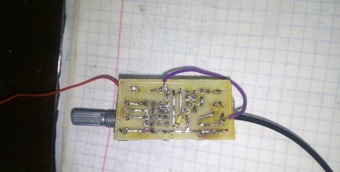 Simple DIY low pass filter