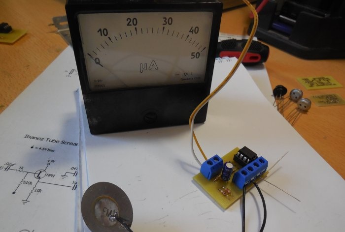 DIY shock sensor