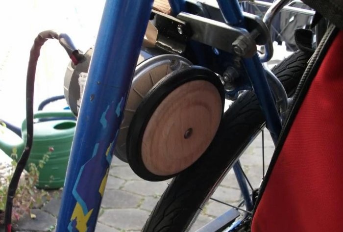 The simplest DIY electric bike