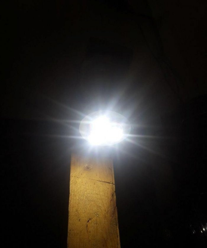 Homemade LED lamp 3 W