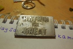 Decorative metal etching