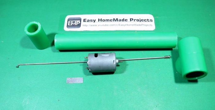 How to make a water pump from PVC pipes