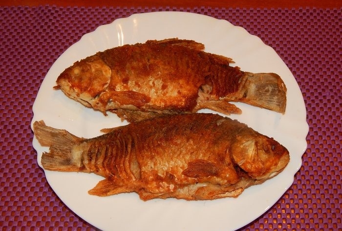 Recipe for crucian carp