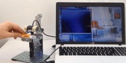 How to make a digital microscope from a web camera