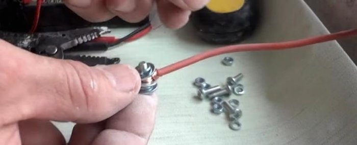 How to connect aluminum and copper wire