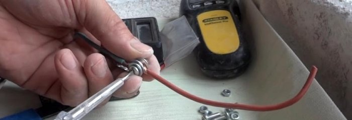 How to connect aluminum and copper wire