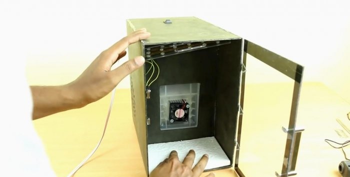 DIY 12V mini refrigerator