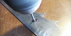 How to drill hardened steel