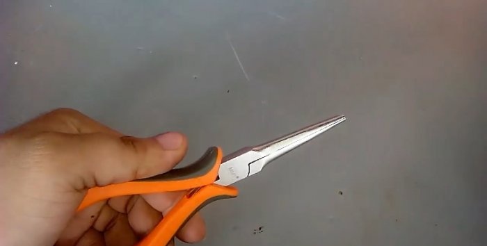 Add stripper to pliers