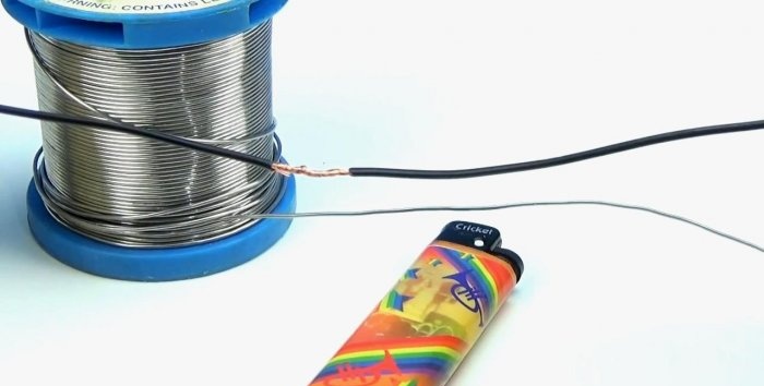 The most reliable connection of wires without a soldering iron