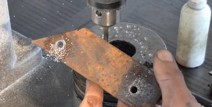 How to make a drill from a nail