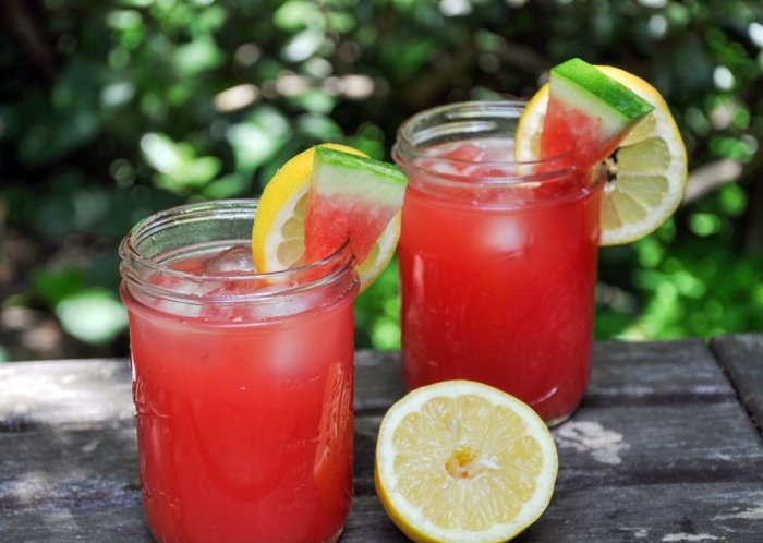 Watermelon lemonade