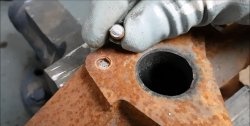 The most effective way to remove a broken stud