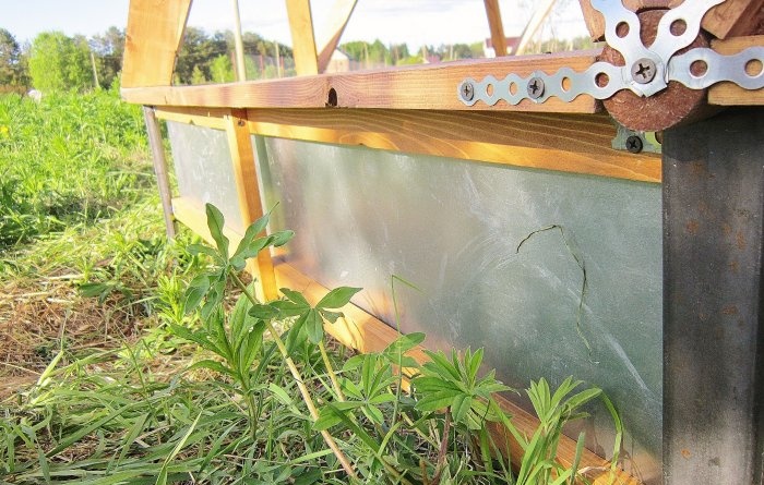 How to make a dome greenhouse with your own hands