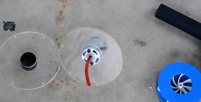 Powerful DIY blower