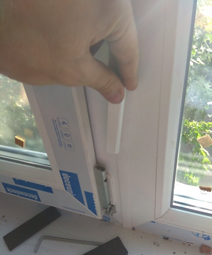 Do-it-yourself installation of plastic windows