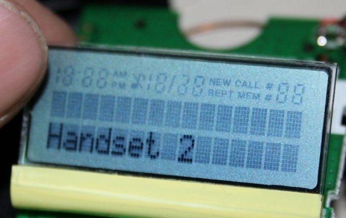 Repairing a faulty LCD display