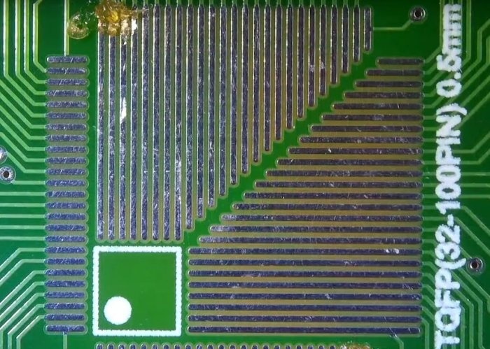 How to solder SMD elements manually