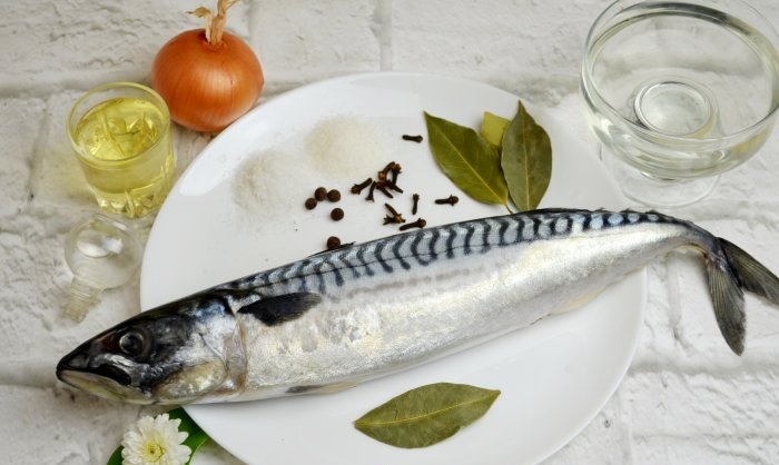 Marinated mackerel