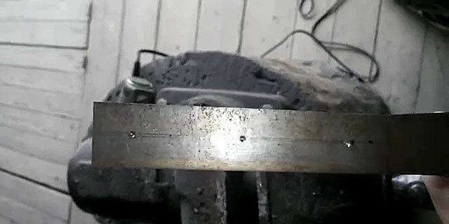 How to burn a hole in hardened steel