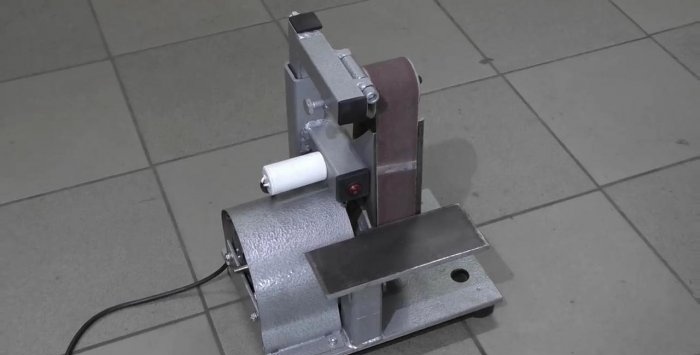 Grinder from a washing machine engine