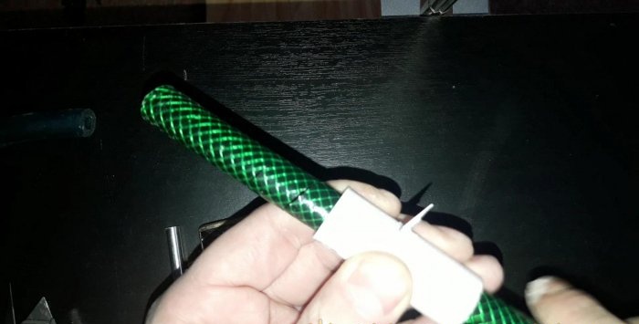 How to easily make a twisted harness for laying wires