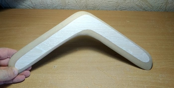 Boomerang from leftover laminate