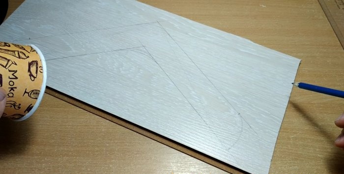 Boomerang from leftover laminate