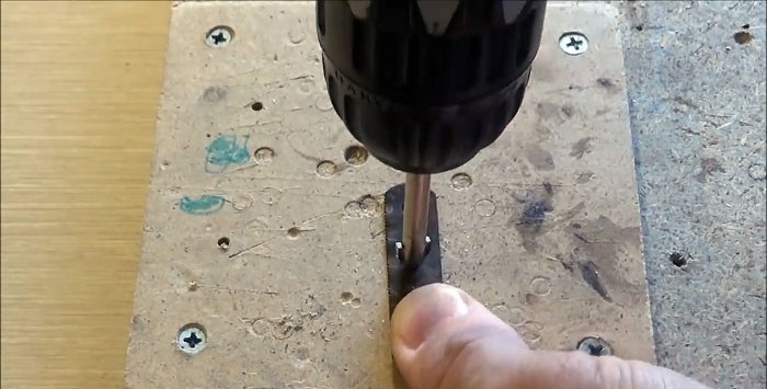 How to drill through any high-speed steel with a tile drill