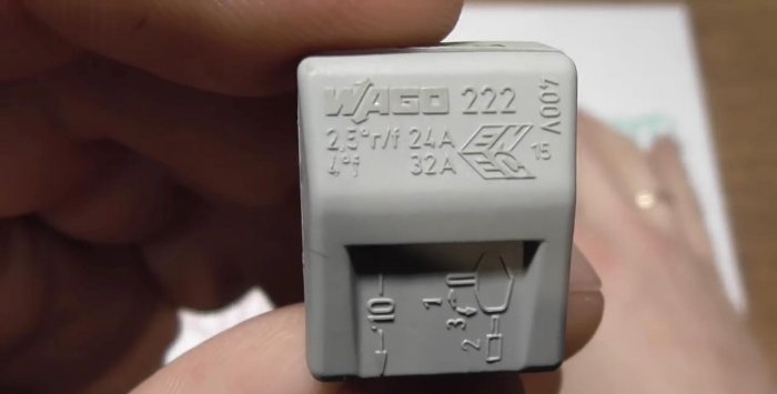 Wago terminal blocks, purpose of decoding markings and details of application