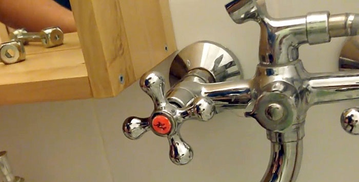 A dripping faucet, how to fix a water leak