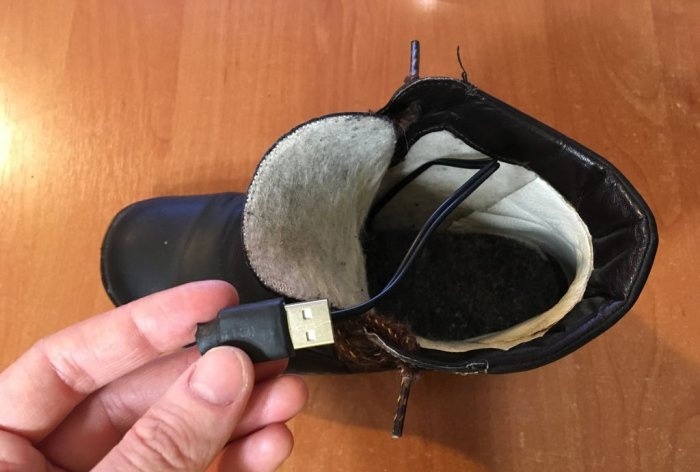 DIY heated insoles