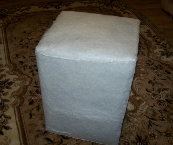 How to make an original ottoman with your own hands