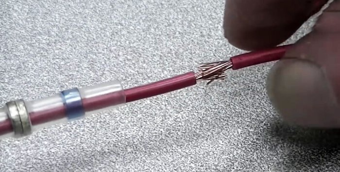 An innovative way to connect two wires