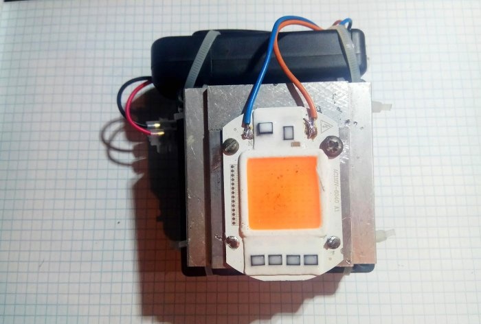 How to power a cooler for cooling an LED matrix at 220 V