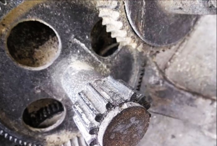 How to repair a broken gear tooth