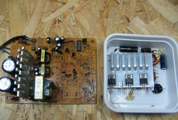 Converting a computer power supply into a charger