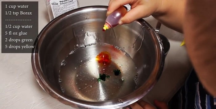 How to make Lizun or Slime with your own hands