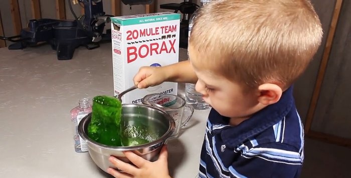 How to make Lizun or Slime with your own hands