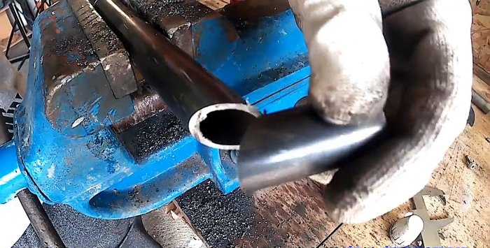 Homemade muffler for brush cutters