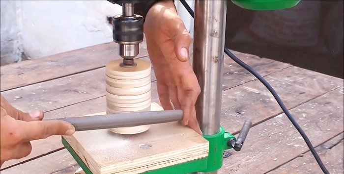 Two ideas for a drilling machine