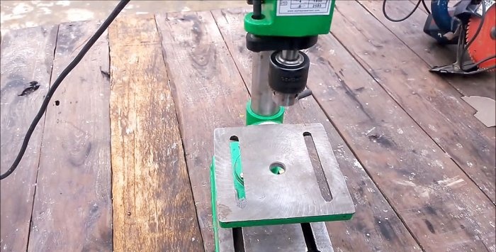 Two ideas for a drilling machine