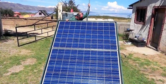 How to make a solar-powered pump for watering your garden