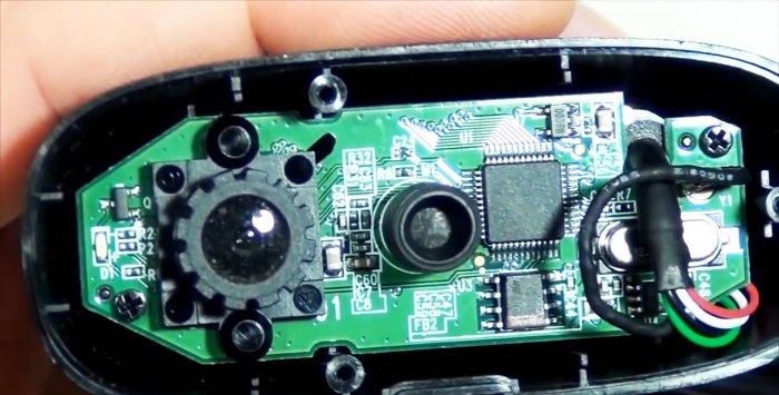 Making a radiation detector from a webcam