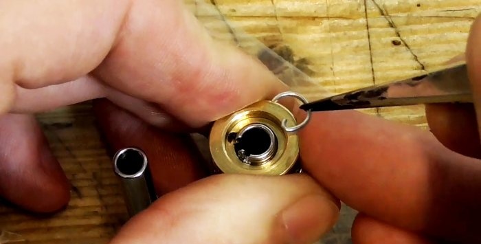 How to turn a bolt into a combination lock